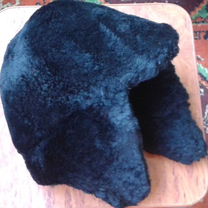 Шапка детская натуральная овчина (цигейка)