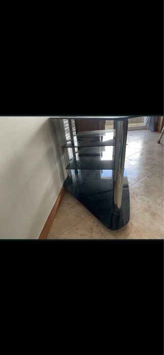 Mesa de vidro para tv