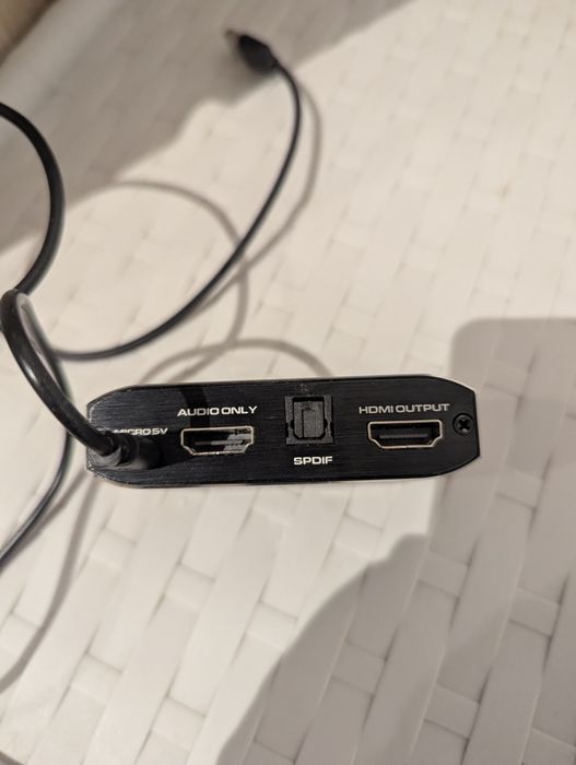 Konwerter DAc, ekstraktor dźwięku Hdmi
