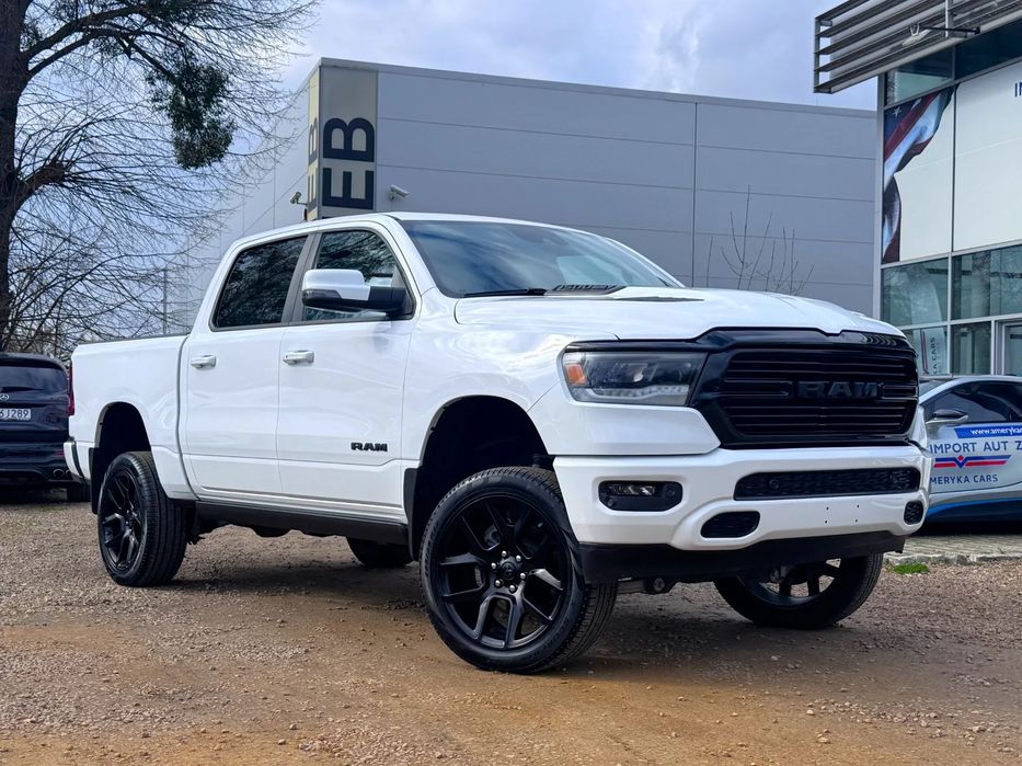 RAM 1500 Sport 4x4 Night Went Fotele HUD Virtual Prawie Limited FV23%