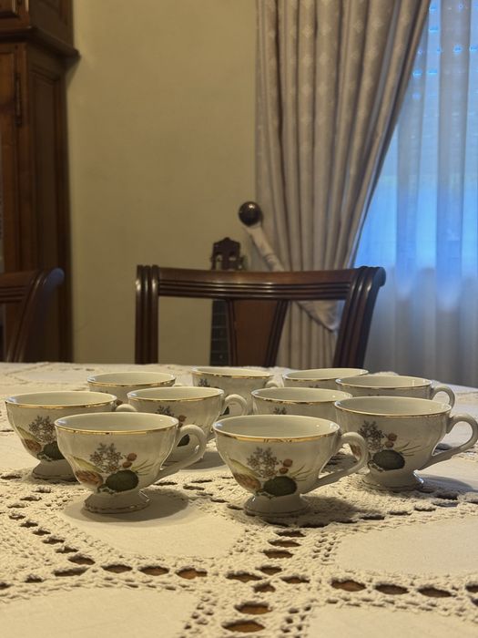 Chávenas de café orientais