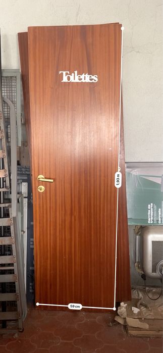 Conjunto de 2 Portas Interiores em Madeira – Bom Estado (BAIXA DE PREÇO)