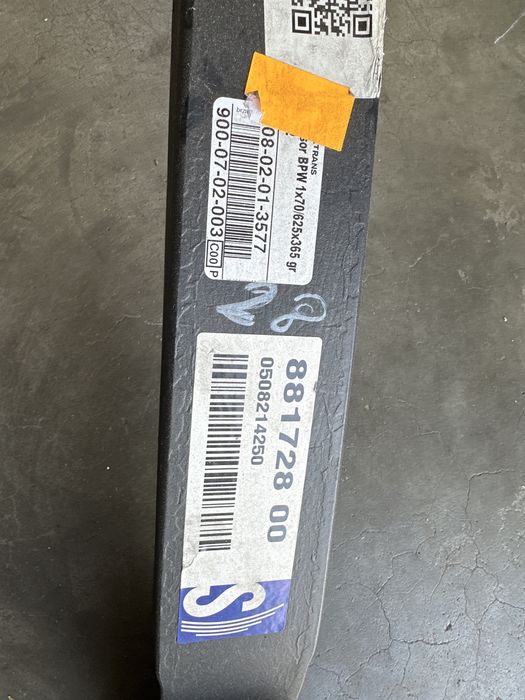 Resor BPW 1x70/625x365 gr 62. 88172800 0508214250