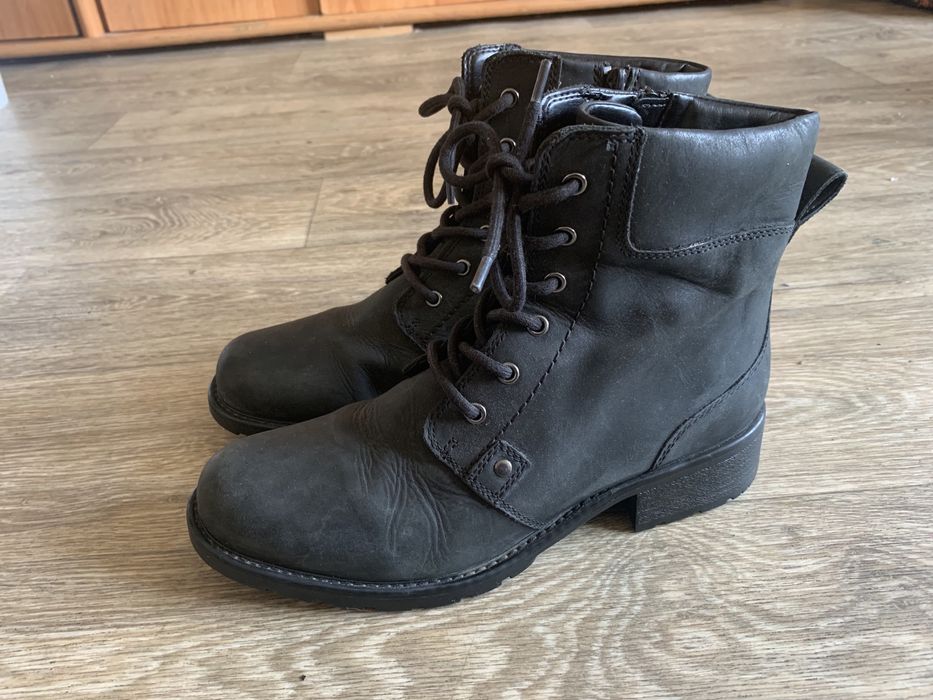 Черевики Clarks р.41 ботинки кожа деми кларкс