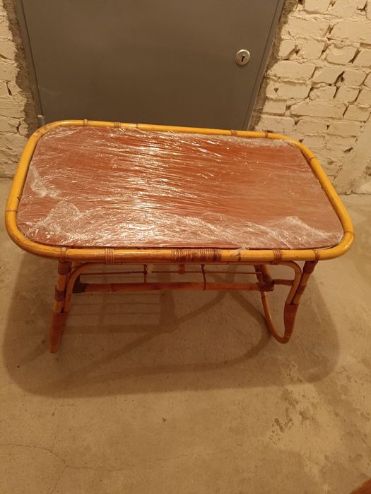 Stolik ratanowy ogrodowy( bez szyby)