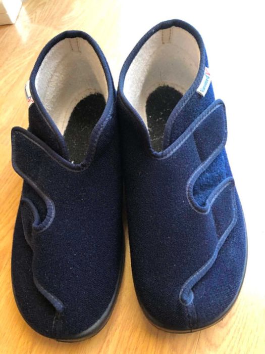 Granatowe buty ortopedyczne rozm. 38