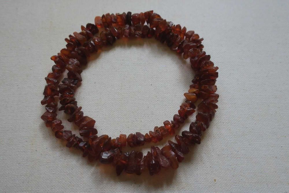 Korale prawdziwy bursztyn bałtycki