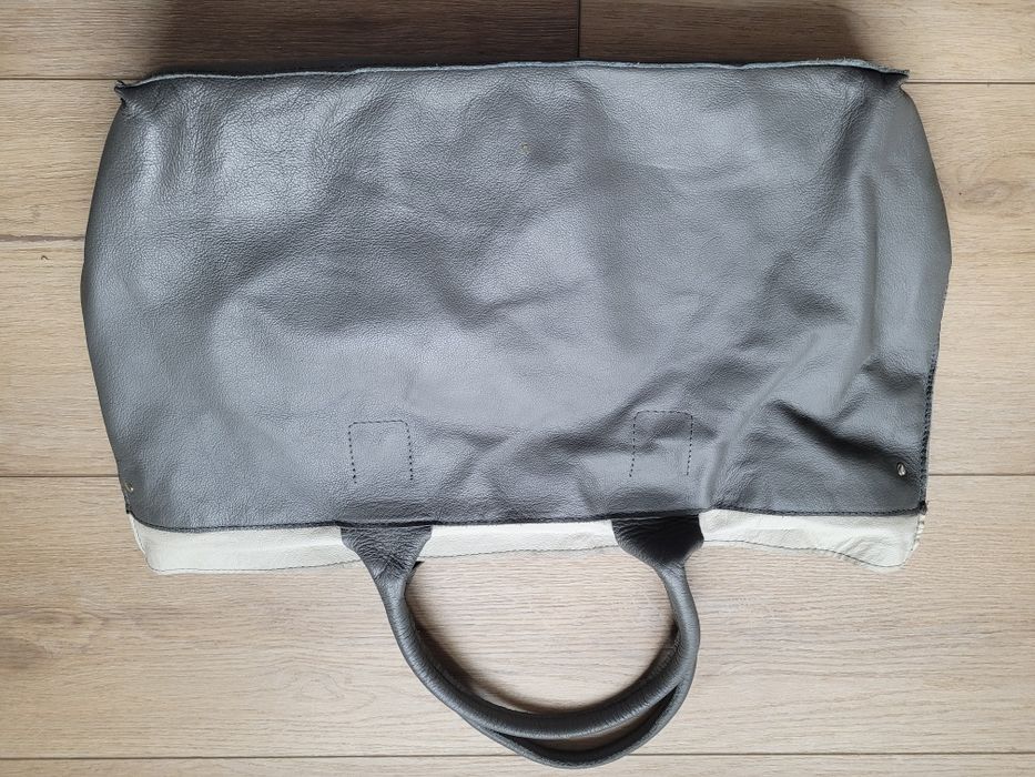 Torba na ramie Quiosque shopper szara