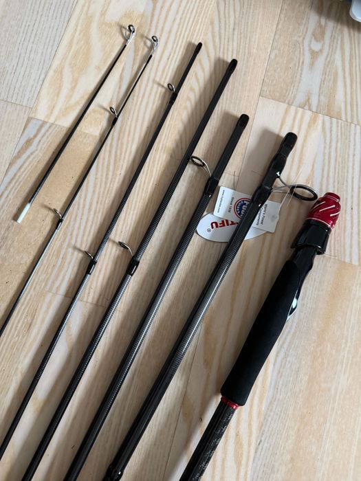 Zestaw Wędka karbonowa spinning 3m Fuji Biutifu + kołowrotek ZS3000