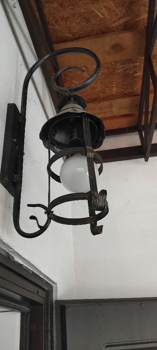 уличний фонарь,металлический