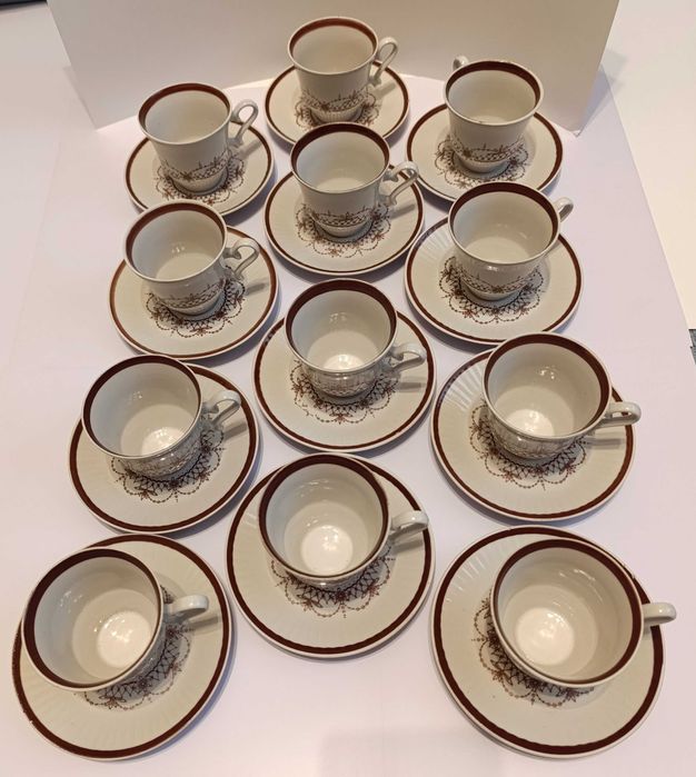 Сервіз фарфоровий кавовий