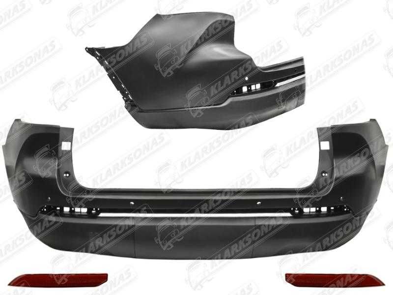 Бампер задній (L/Limited/Laredo) Jeep Grand Cherokee 2021+, PCR04129KO