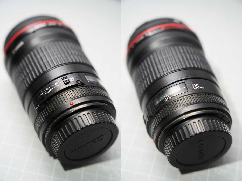Obiektyw Canon 135mm f2 L USM | szkła idealne + Hoya UV