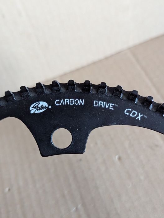 Gates Carbon Drive CDX Zebatka 74T \ Bcd 130mm CenterTrack - Czarny