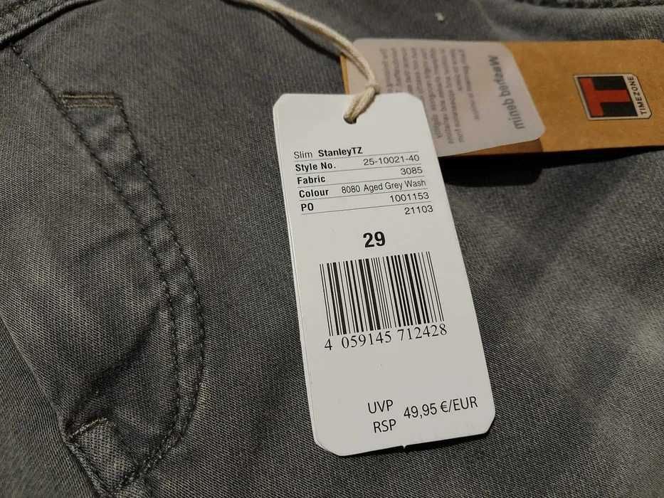 TIMEZONE - NOWE! z Metkami Spodenki Męskie pas 78-84cm/ dł. 49cm