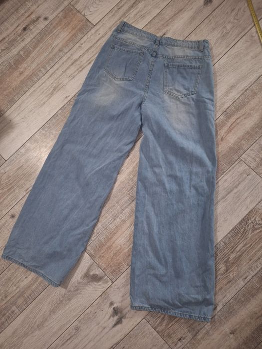 Jeans szerokie damskie