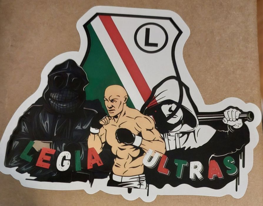 Wlepy Legia Ultras ( możliwosć kupna dowolnej liczby sztuk )