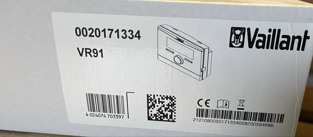 Valliant  sterowanie VR 91 do regulatora multimatic