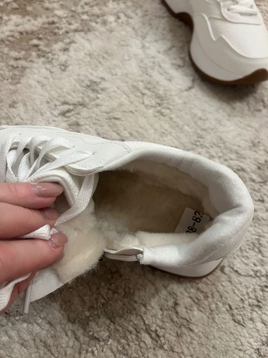 Кросівки зимові шкіряні (утеплені)