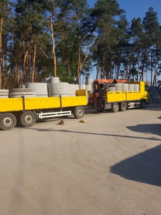 Бетонные кольца для выгребных ям  Бетонні  кільця