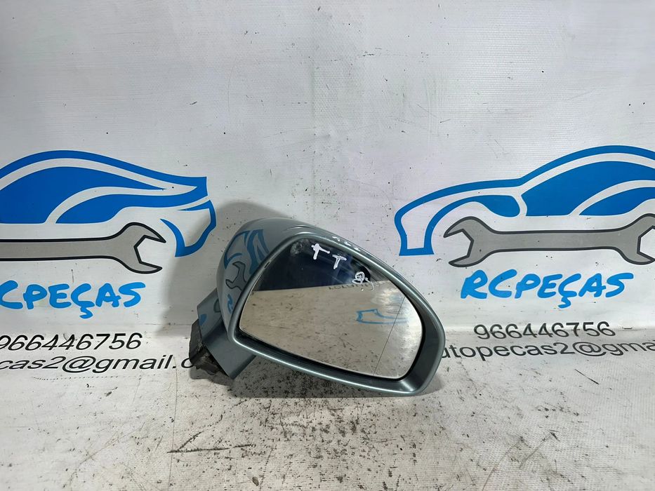 Espelho Retrovisor Lateral Esquerdo Original Audi TT 8J 2006 - 2014
