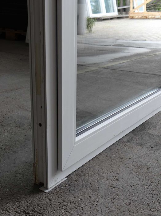 113x141 okno jednoskrzydłowe PCV używane - TANIE OKNA SZADEK
