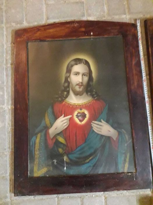 Великі ( 60х70 см) старі образи з сільської хати