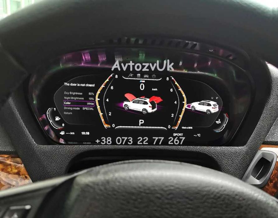 Приборная панель BMW X5 e70 e71 f15 f16 e60 e61 f25 f26 f10 приборка