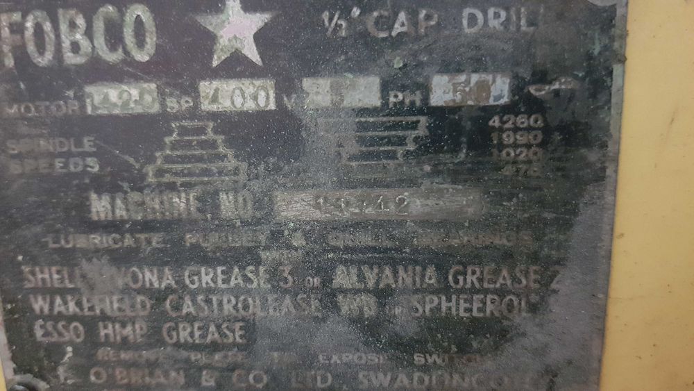 Wiertarka kolumnowa słupowa stołowa radialna