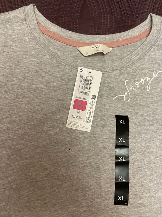 Піжамний комплект M&S у клітинку