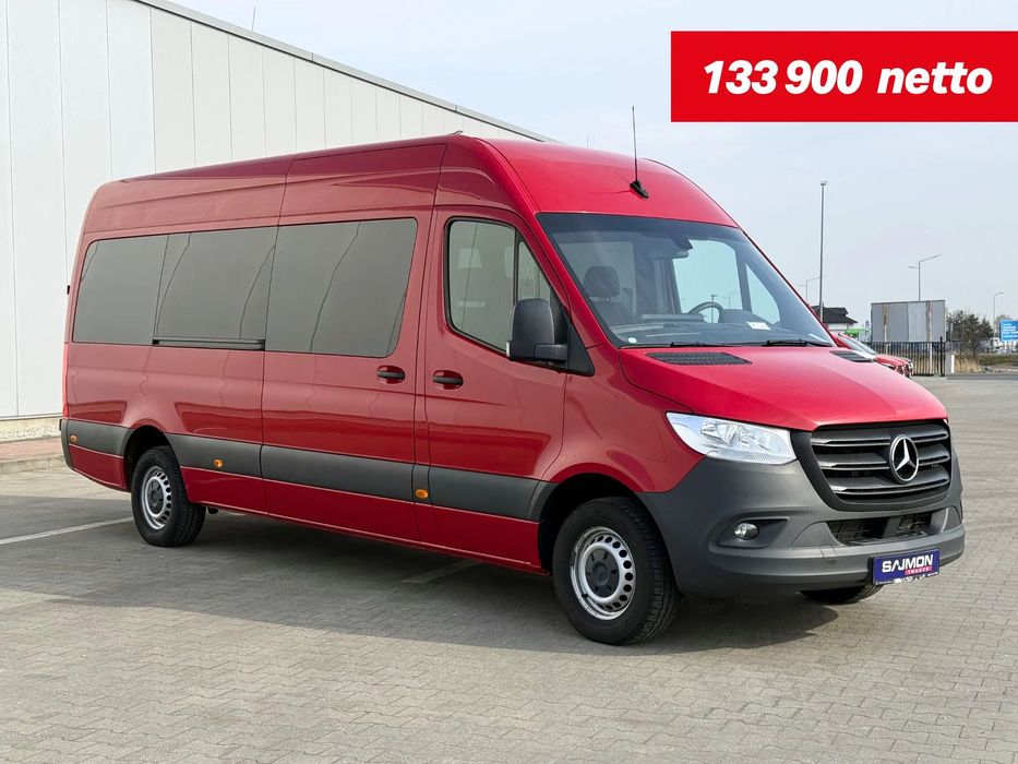 Mercedes-Benz SPRINTER / 190 KM / WEBASTO / 9 MIEJSC  Pierwszy Właściciel / Duża Przestrzeń Załadunkowa