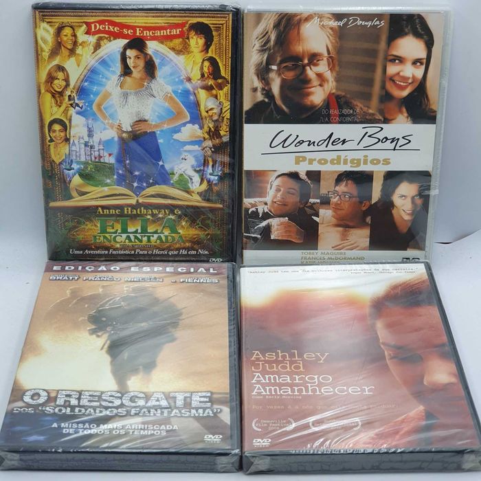 Lote 5/1 - Pack de 18 Filmes Novos e Selados em DVD - Ref.VI