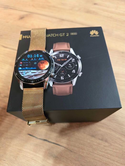 Smartwatch Huawei Watch GT 2 46mm Classic złoty