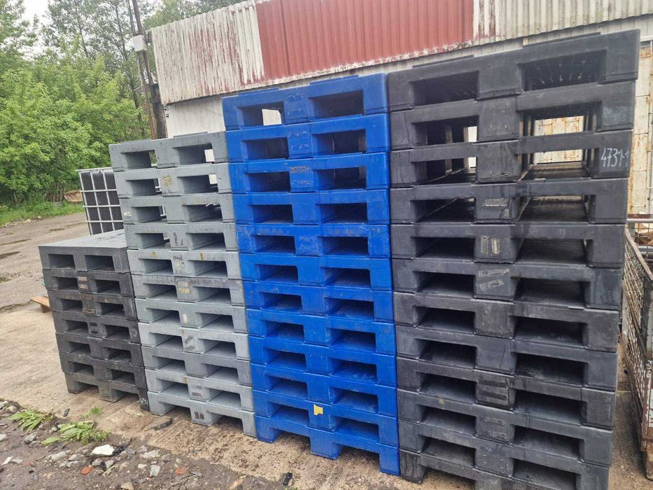Palety plastikowe higieniczne 120x80 duże ilości