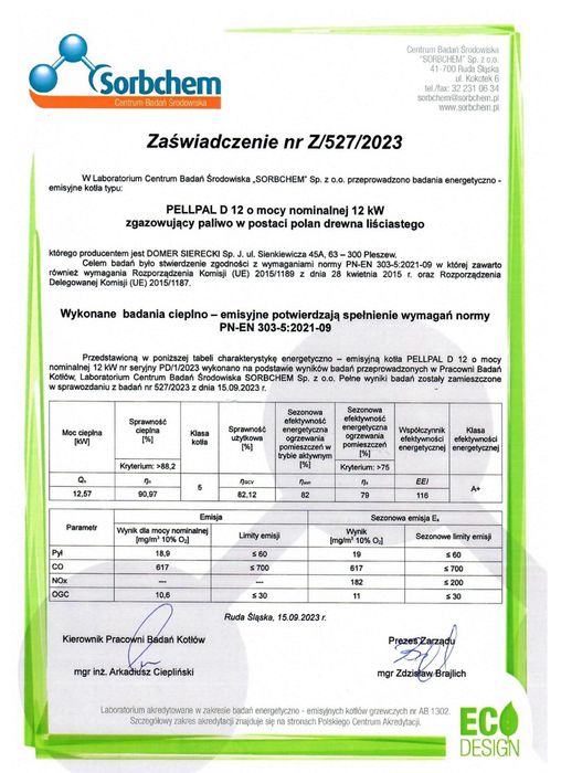 Kocioł na drewno PELLPALL D 12kW - wydajne i ekologiczne ogrzewanie!