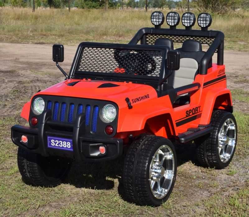 BAWIBUS.PL Auto samochód na akumulator JEEP WRANGLER 4x45W dżip autko