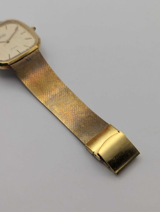 Seiko Quartz Dolce 6030-5200 - Колекційний позолочений годиник