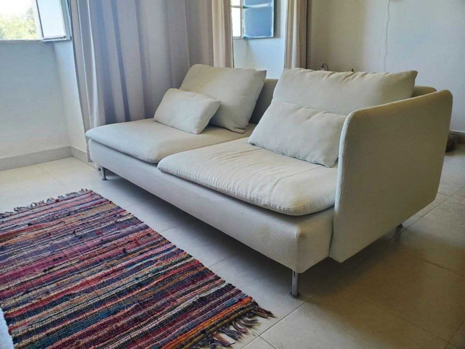 Sofá de 3 lugares IKEA — capas laváveis