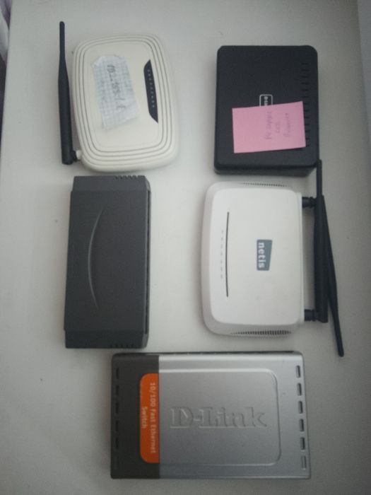 Лот мережевого обладнання (частково робоче)