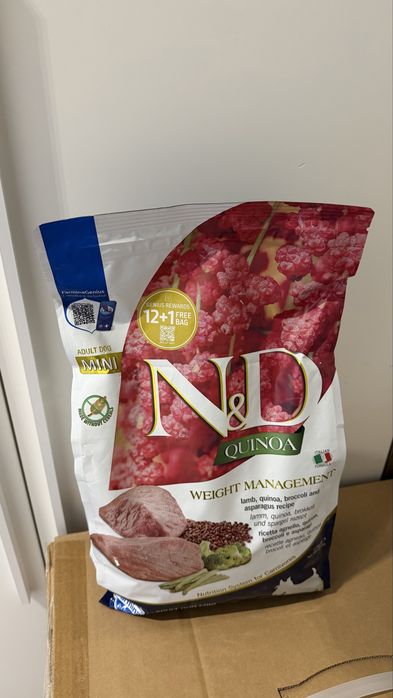 Farmina Dog Quinoa Weight Management Adult Medium Maxi lamb 2,5 kg