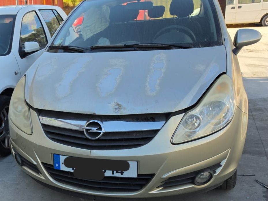Frente completa sem airbags opel corsa d