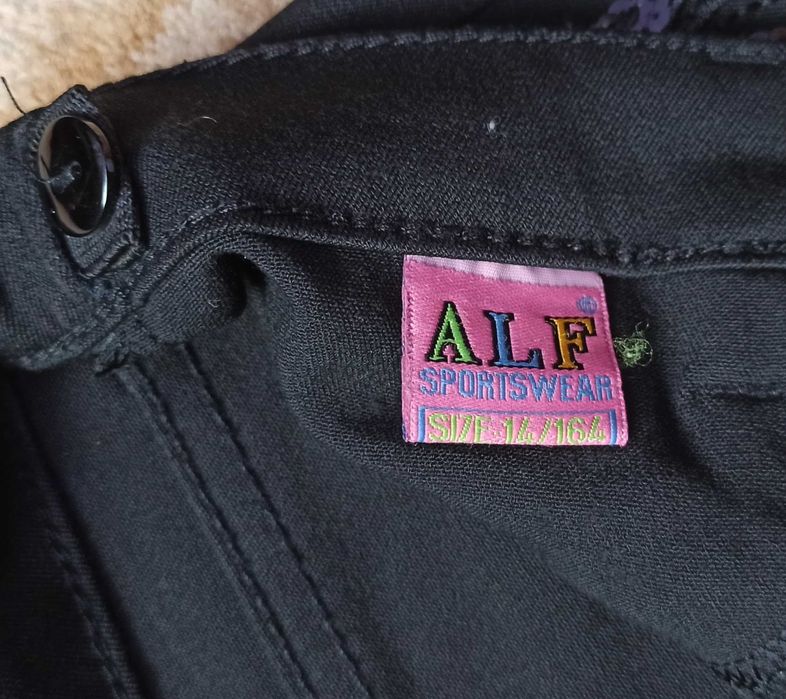 Джинси чорні ALF для дівчинки 12 - 14 років або зріст до 164 см