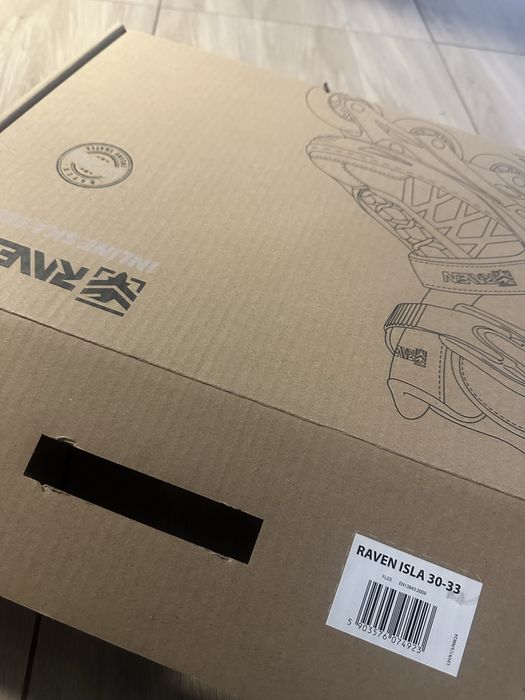 Rolki łyżwy wrotki 4w1 Raven Isla 30-33 - koła LEDy