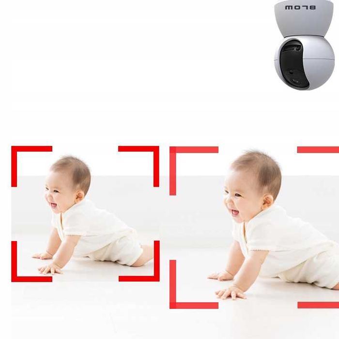 NIANIA Kamera elektroniczna obrotowa dwustronna komunikacja audio WIFI