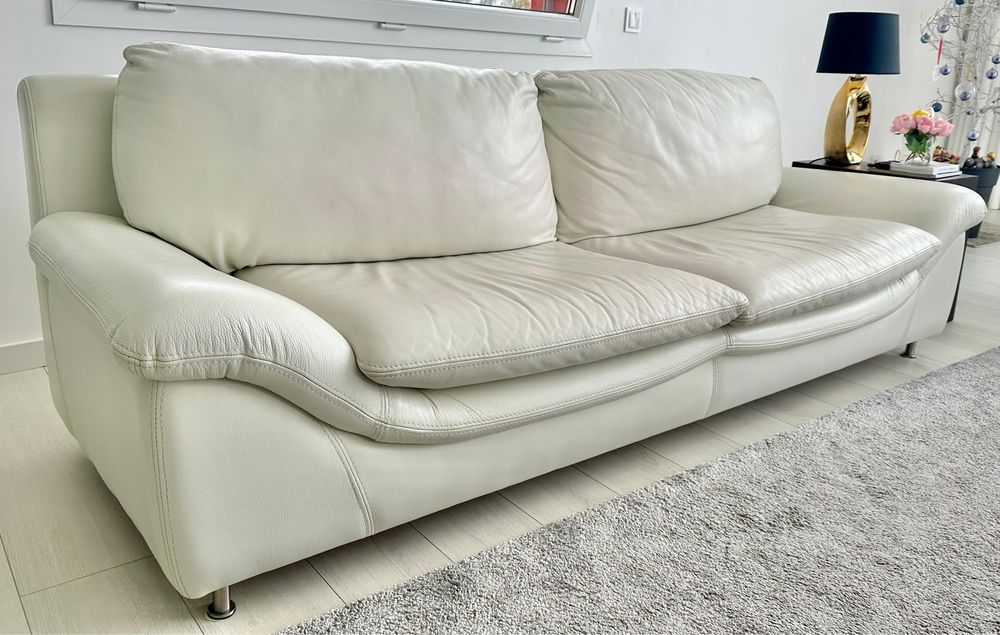 Sofas em Pele em muito bom estado