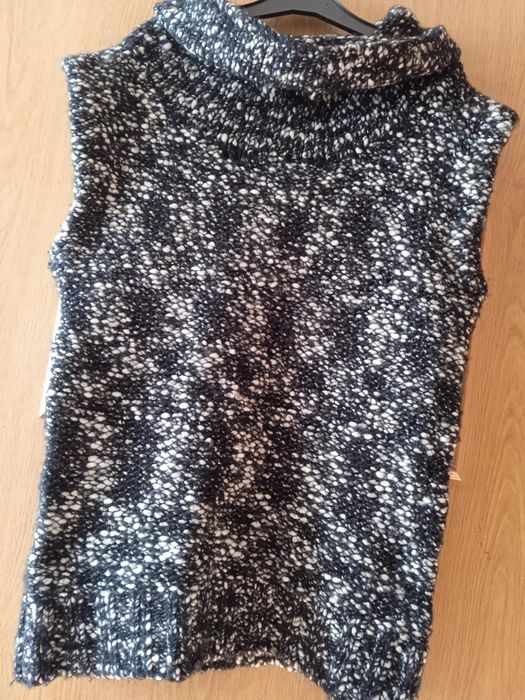 Kamizelka Bezrękawnik Golf 100% Wełna ANN TAYLOR