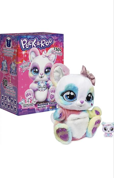 Інтерактивна іграшка Peek-A-Roo Interactive Rainbow Plush Toy (FR26)