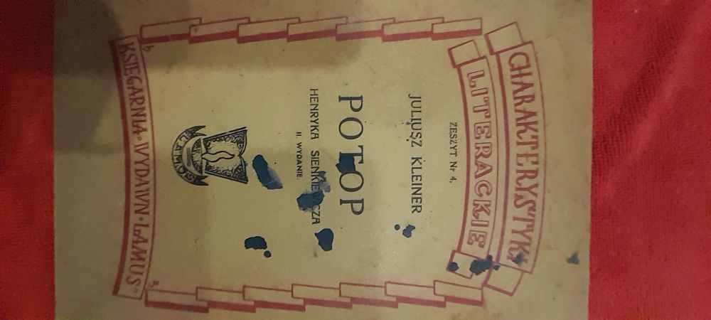 Potop Henryka Sienkiewicza Juliusz Kleiner Charakterystyki Literackie.