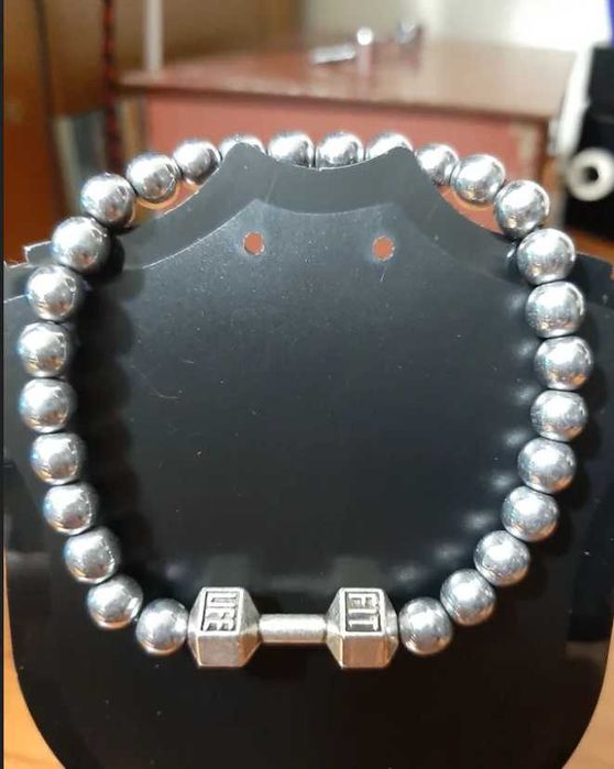 Pulseira de 6mm em Aço "Fit Life" - Unisex