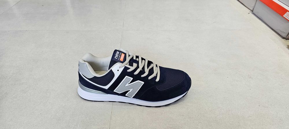 Granatowe Buty Męskie i Damskie 36-46 Siatkowe Nowość!